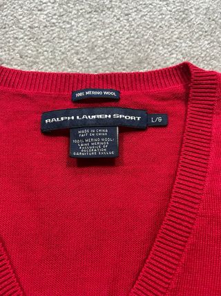 Jersey Ralph Lauren Rojo