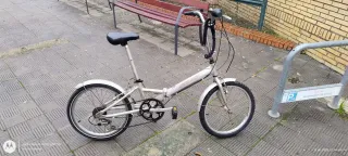 Bicicleta plegable aluminio 20
