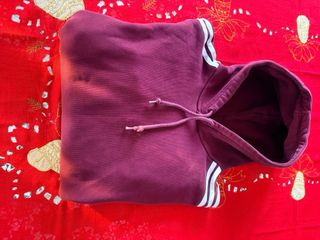 Felpa Adidas con cappuccio viola