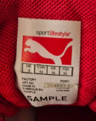 Zapatillas Puma Piel Exclusivas Ferrari T.43