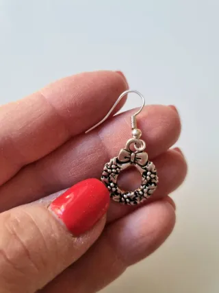 Orecchini natalizi handmade