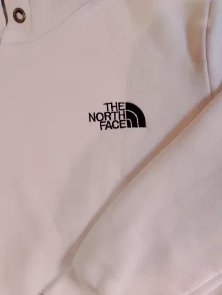 Sudadera The North Face Blanca Vintage