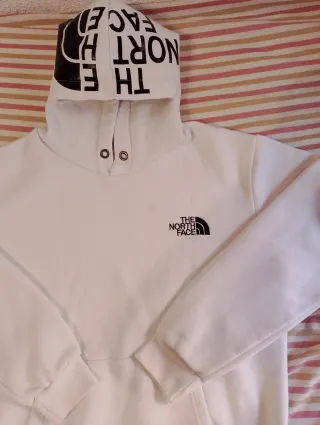 Sudadera The North Face Blanca Vintage