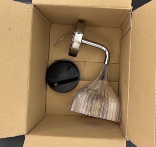 Lampada da parete Kartell trasparente, con scatola