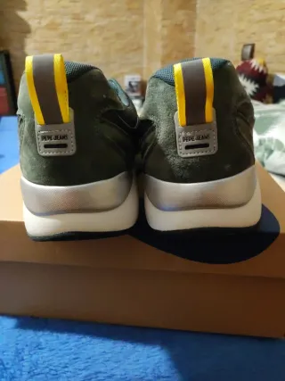 Zapatillas Pepe Jeans Verde y Amarillo