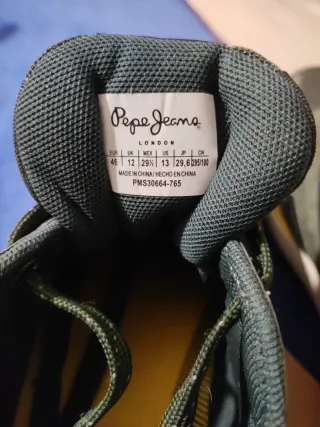 Zapatillas Pepe Jeans Verde y Amarillo