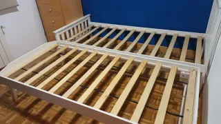 Cama individual con nido