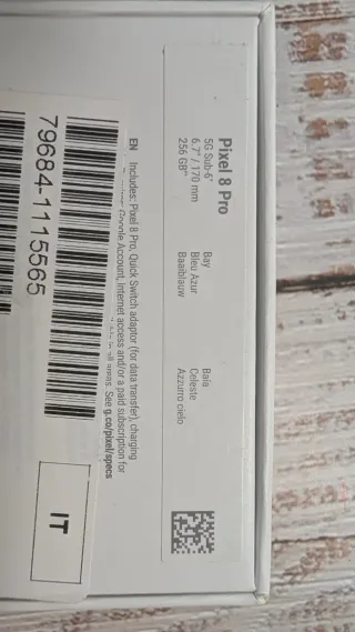 Google Pixel 8 Pro Azzurro 256GB