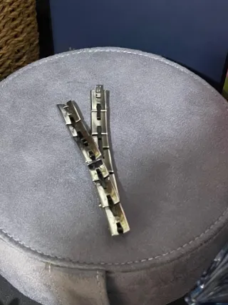 Bracciale Lotus Uomo Argento e Nero