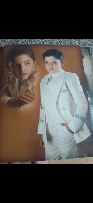 Traje comunión niño Talla 10