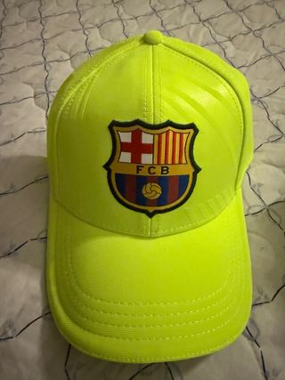 Gorra FC Barcelona Amarilla Oficial