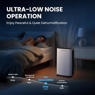 Deumidificatore Elettrico 25L,Serbatoio 3.7L NUOVO