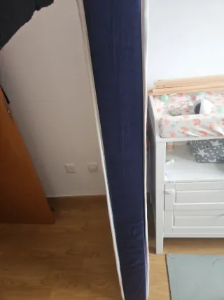 Colchón 80x160 cm + Colcha de verano de dinosaurio