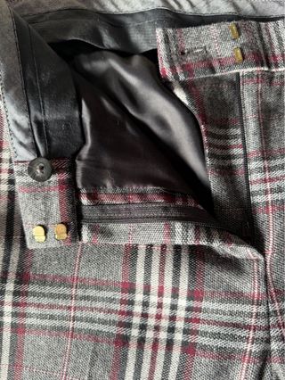 Pantalón cuadros Massimo Dutti mujer