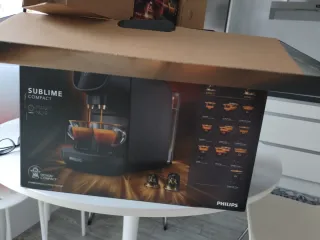 Cafetera Nespresso Barista Sublime Noir