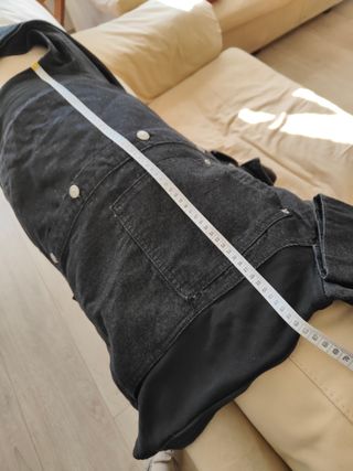 Chaqueta Zara Negra con Capucha