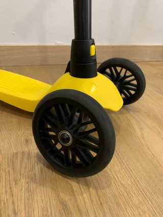 Patinete infantil 3 ruedas amarillo