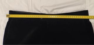 Traje de caballero en terciopelo negro