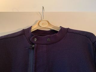 Cardigan Zara Uomo Tg S/M Blu misto cotone