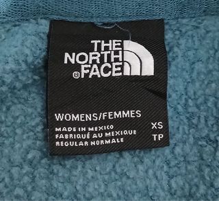 the north face hoodie woman size XS blue