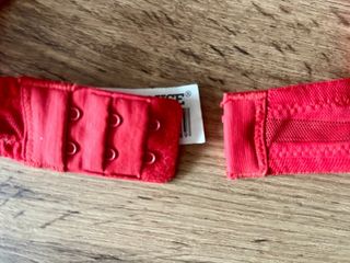 Sujetador rojo Promise con encaje y push up.