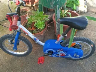 Bicicleta infantil B'TWIN azul