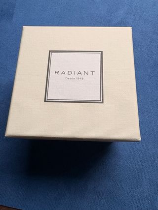 Reloj Radiant Hombre Negro/Plata