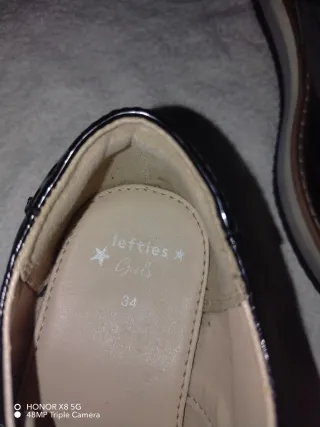 Zapatos charol niña negros