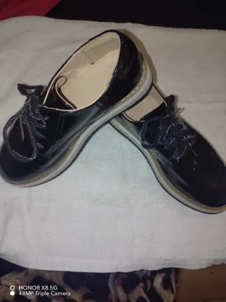 Zapatos charol niña negros