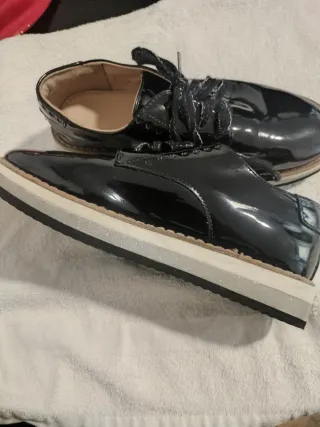 Zapatos charol niña negros