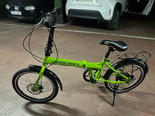 Bicicleta Plegable Leotron Energya Verde