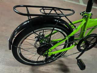 Bicicleta Plegable Leotron Energya Verde