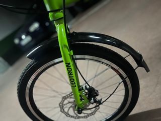 Bicicleta Plegable Leotron Energya Verde