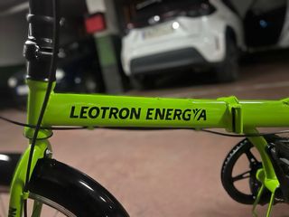 Bicicleta Plegable Leotron Energya Verde