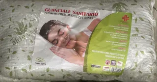2 Guanciali Aloe Vera Sanitari Anallergici