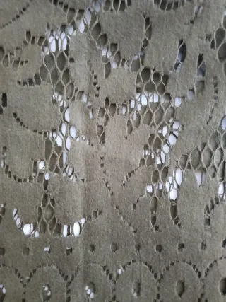 Sciarpa/stola donna verde militare invernale