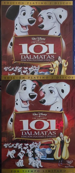 DVD 101 Dálmatas  Platino
