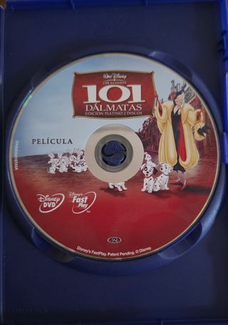DVD 101 Dálmatas  Platino