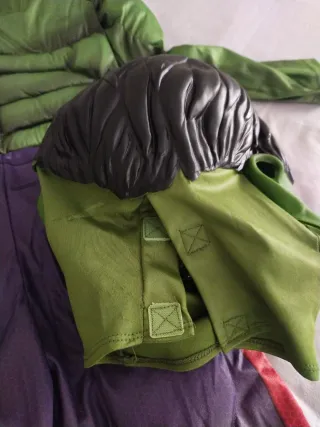 Disfraz Hulk + Máscara Talla 7/8 Años