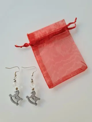 Orecchini natalizi handmade