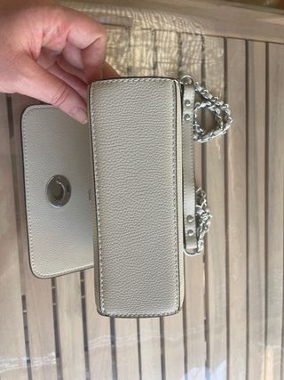 Bolso Pierre Cardin Beige Cadena