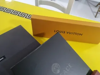 Scatole firmate originali Gucci, Versace, LV