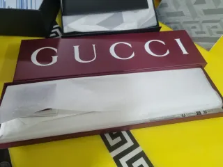 Scatole firmate originali Gucci, Versace, LV