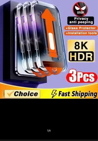 3 Protezioni Schermo per iPhone 17 Pro