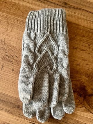 Guantes Gap Niña Gris