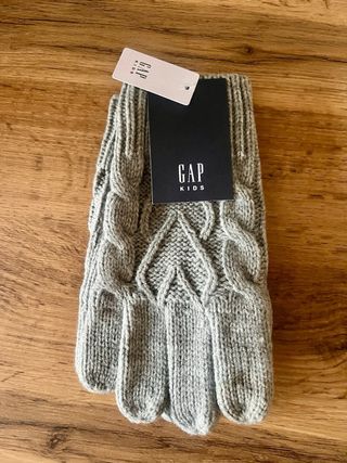 Guantes Gap Niña Gris