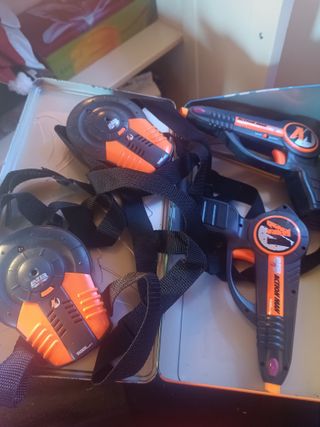 2 Pistolas juguete Action Man 2 derectadores