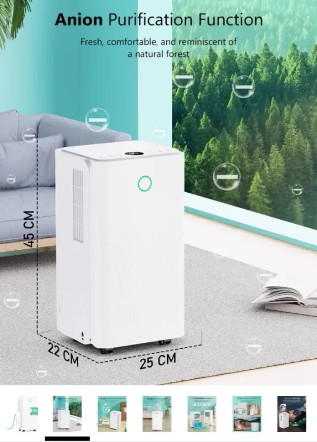 Deumidificatore 12L Bianco