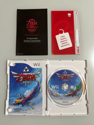 NINTENDO WII THE LEGEND OF ZELDA SKYWARD SWORD