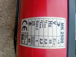 Generador Eléctrico Campeón MK 2500